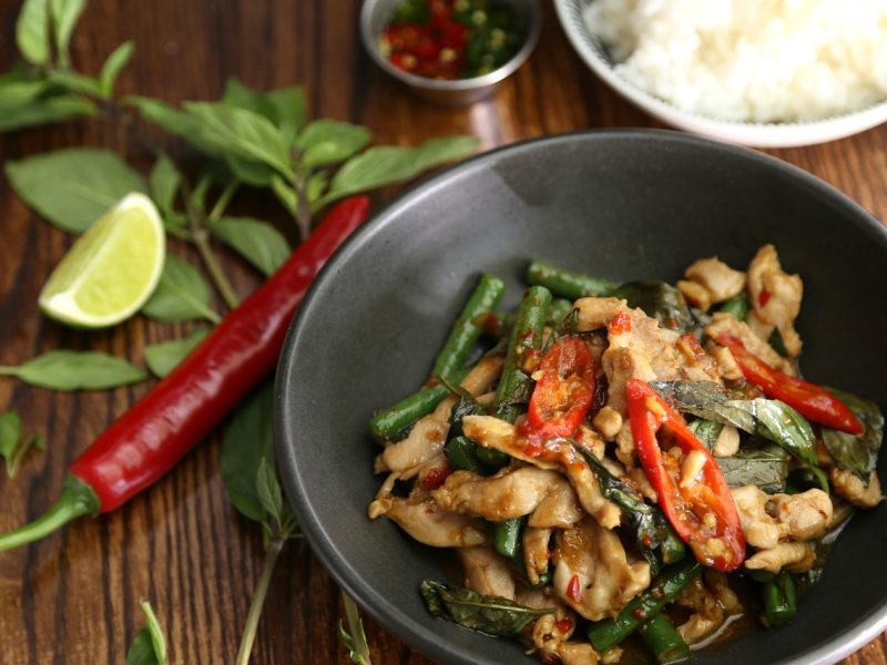 thai basil, thai ingredient, thai food, chilli, stir fried, huahom design, thai food, thai food, thai food, thai food, thai food